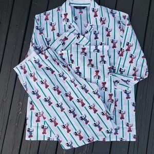 Vintage 2 piece M & S Mickey Mouse pajamas